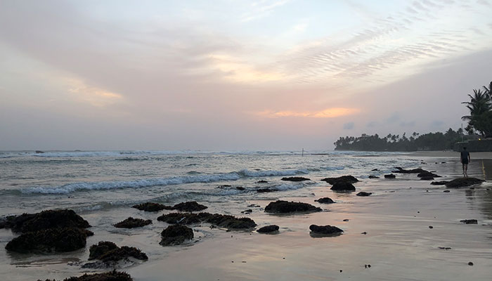 Surf spot Ahangama Sri Lanka